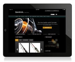 Daiwa Sports Ltd, Design, Website, design, build, Angling, Fishing tackle