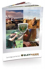 Eley Hawk, Brochure, catalogue, Shotgun Cartridge, shooting, game shooting, clay shooting, design, branding, advertising, brochure
