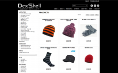 Dexshell responsive Drupal website product landing page