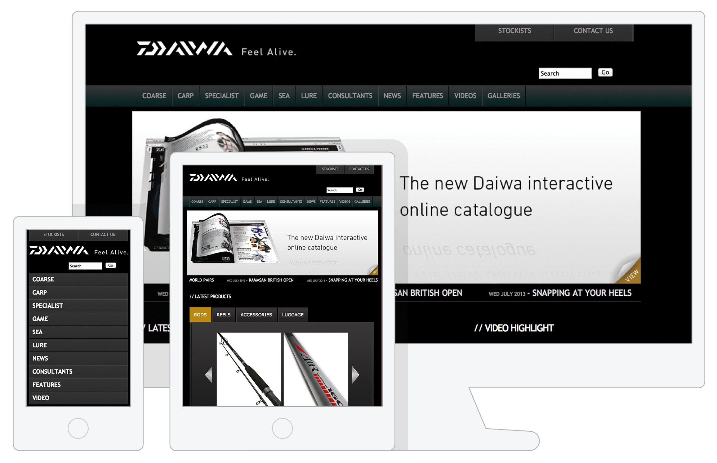 Daiwa Sports Ltd Website