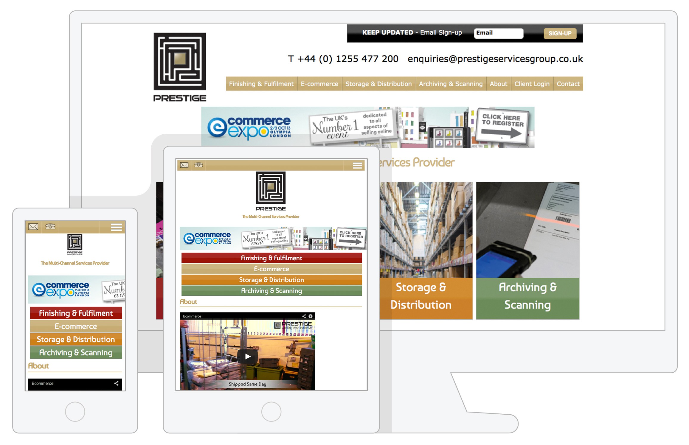 Prestige Services Group Website